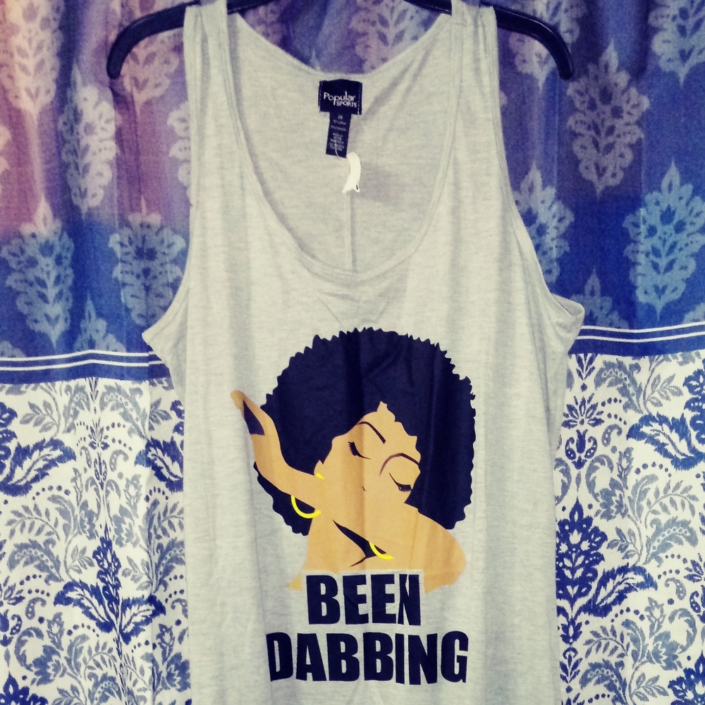 Popular Sports Tank T-shirt dress